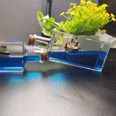 New One Piece Luffy Drifting Bottle Desktop Decoration Mobile Wanli Sunshine Sunny Creative Decorations Men Women Birthday Gifts - Animehouse