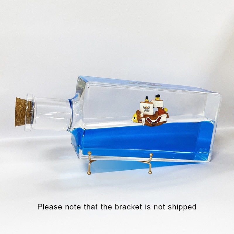 New One Piece Luffy Drifting Bottle Desktop Decoration Mobile Wanli Sunshine Sunny Creative Decorations Men Women Birthday Gifts - Animehouse