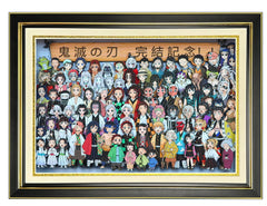 Demon Slayer: Blade Family Portrait Commemorative 3D Decorative Painting - Animehouse