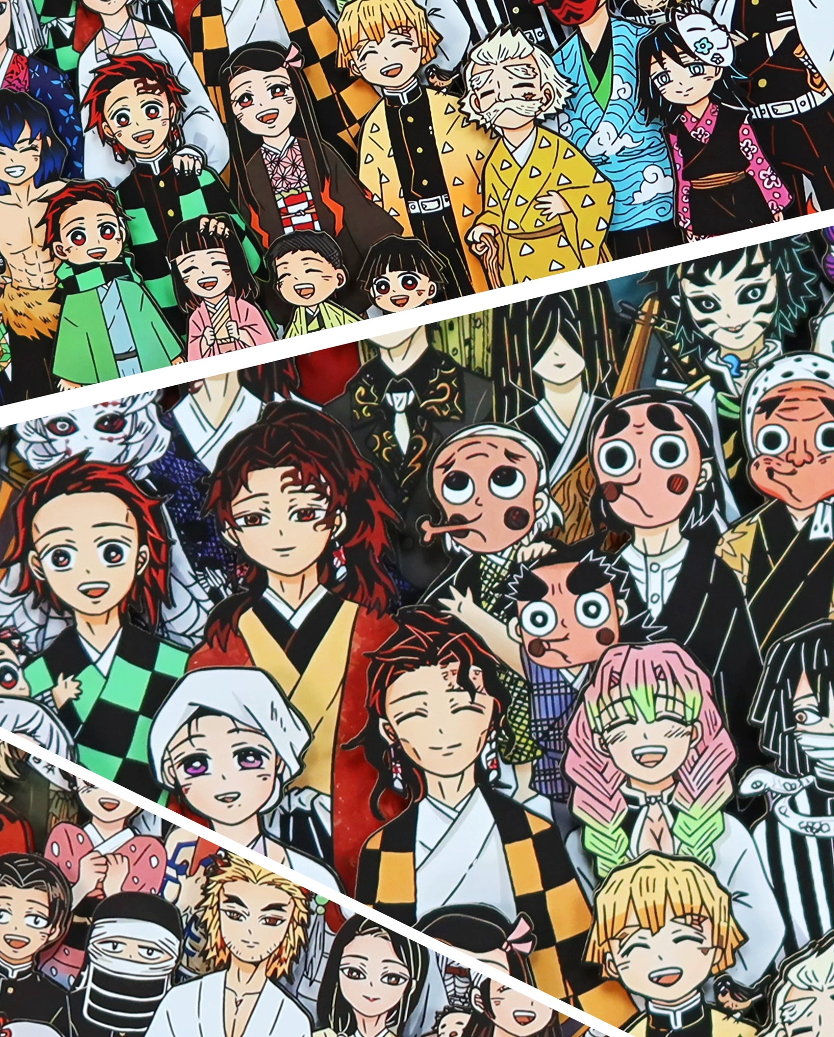 Demon Slayer: Blade Family Portrait Commemorative 3D Decorative Painting - Animehouse