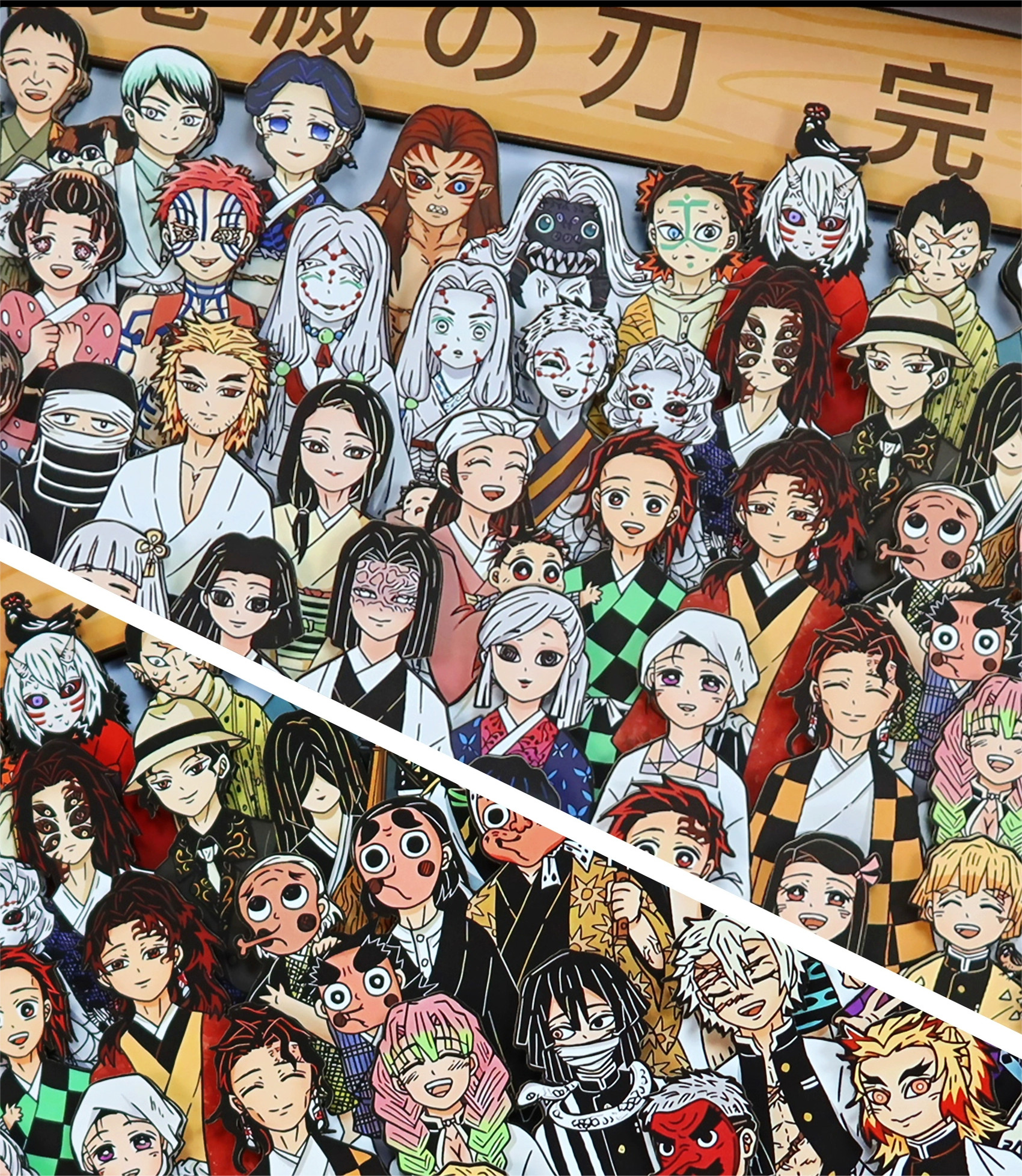 Demon Slayer: Blade Family Portrait Commemorative 3D Decorative Painting - Animehouse