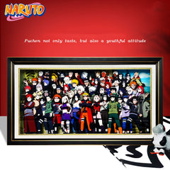 3D decorative painting for all members of Naruto - Animehouse