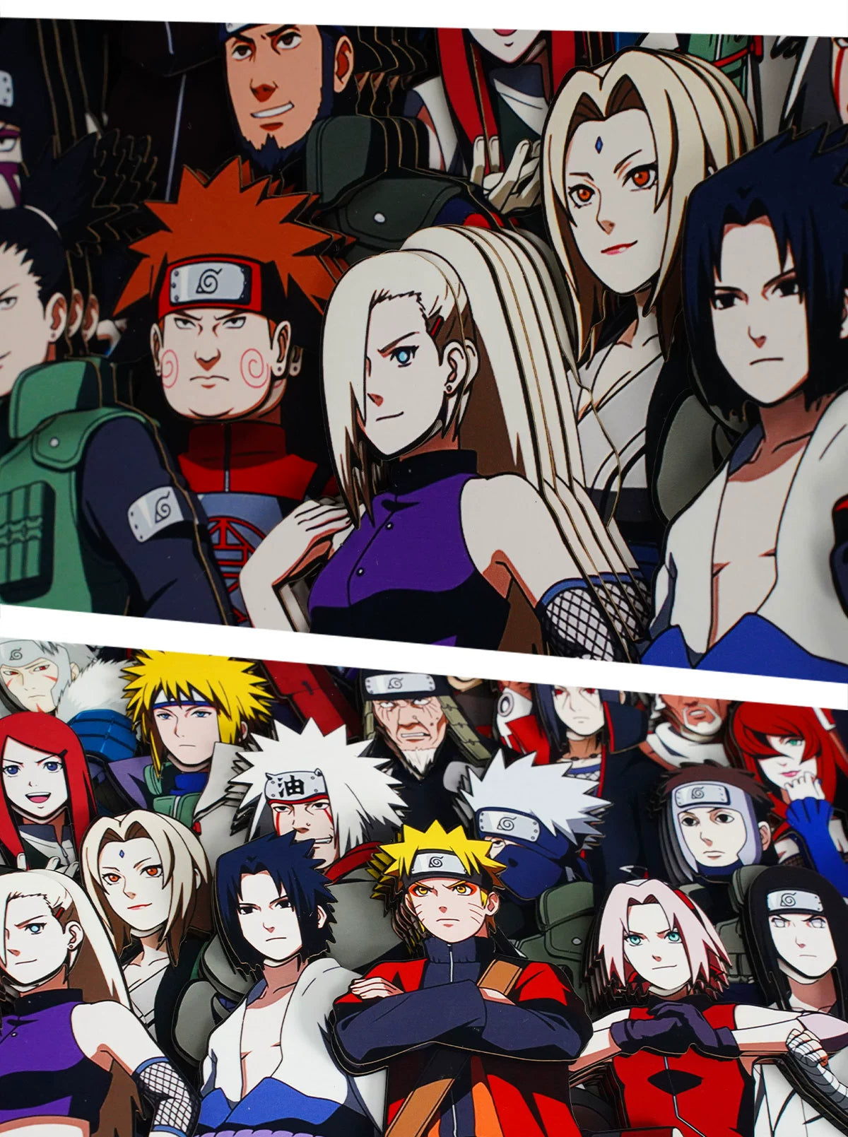 3D decorative painting for all members of Naruto - Animehouse