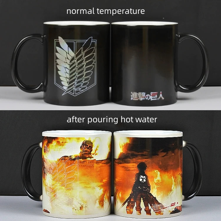 Attack on Titan Color Changing Ceramic Cup - Animehouse