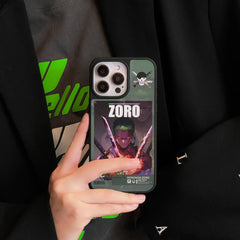Fashion Cool  Luffy Roronoa Zoro Phone Case For iPhone 17 16 15 14 13 Pro Max Shockproof Hard Cover