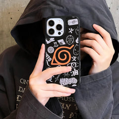 Fashion Cool Japan Anime N-NARUTOS Itachi Obito Pain Phone Case For iPhone 17 16 15 14 13 Pro Max Shockproof Hard Cover