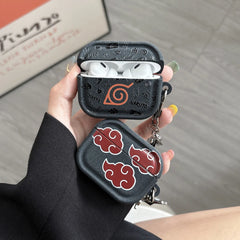 Japan Anime N-NARUTOS  Itachi Obito Pain Earphone Case For Airpods 4 2 3 1 Pro 3 2  Wireless Bluetooth Headset Protective Cover