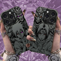 Naruto Trendy Sasuke Itachi New Phone Case for iPhone 12 17 Air Pro Max 16 15 11 14 13 Pro Max XS X XR Plus 8 7 SE 2020 Cover