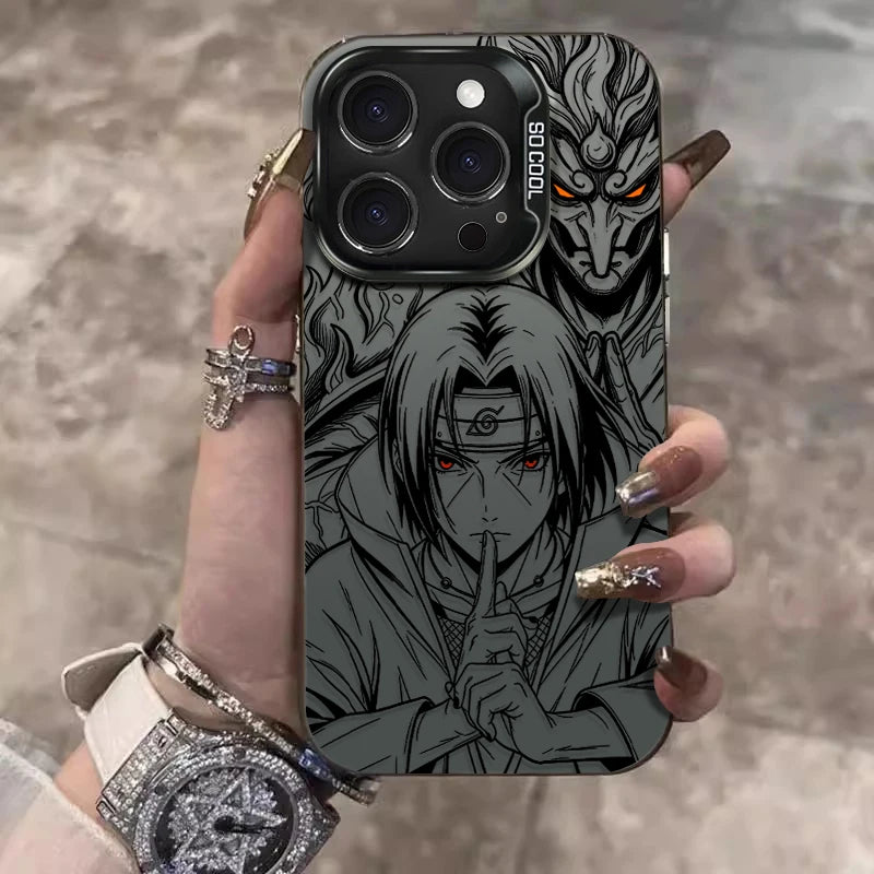 Naruto Trendy Sasuke Itachi New Phone Case for iPhone 12 17 Air Pro Max 16 15 11 14 13 Pro Max XS X XR Plus 8 7 SE 2020 Cover