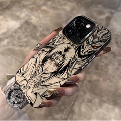 Naruto Trendy Sasuke Itachi New Phone Case for iPhone 12 17 Air Pro Max 16 15 11 14 13 Pro Max XS X XR Plus 8 7 SE 2020 Cover