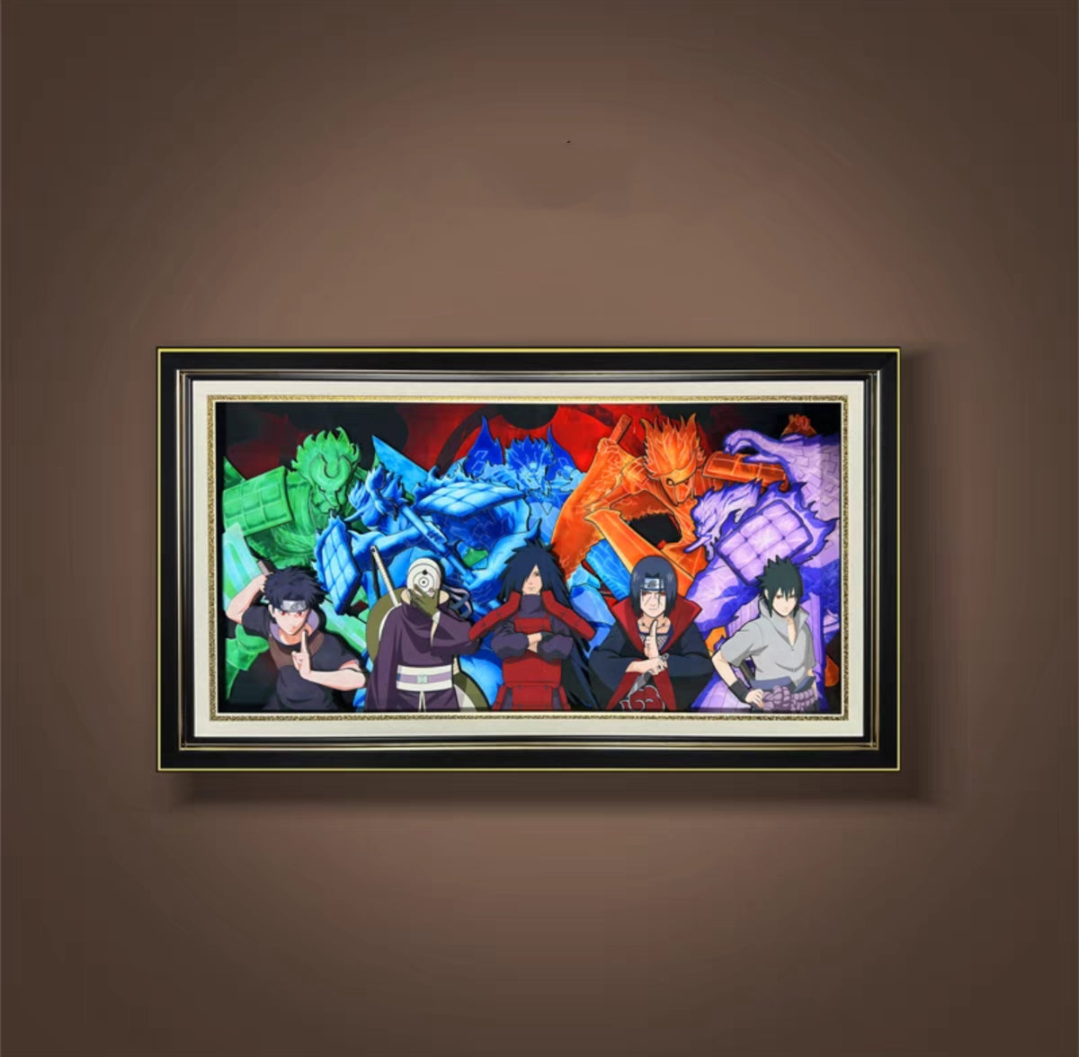 <Naruto>Uchiha series 3D handmade decorative painting - Animehouse