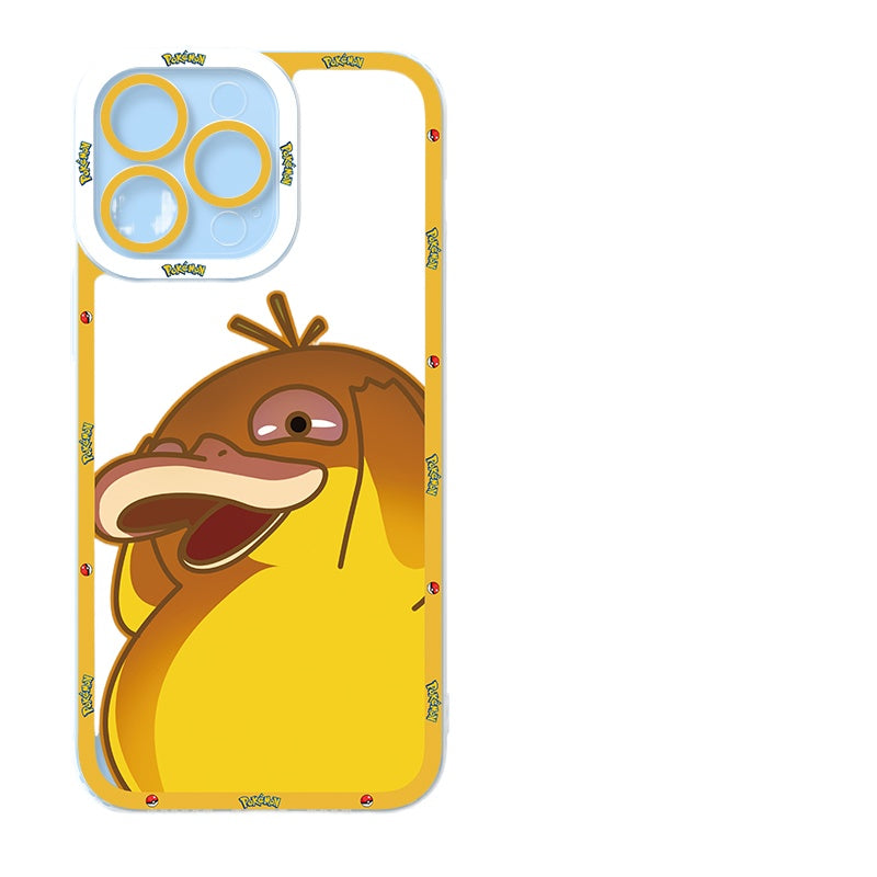 Pokemon Pikachu & Gengar Transparent Shockproof Phone Case