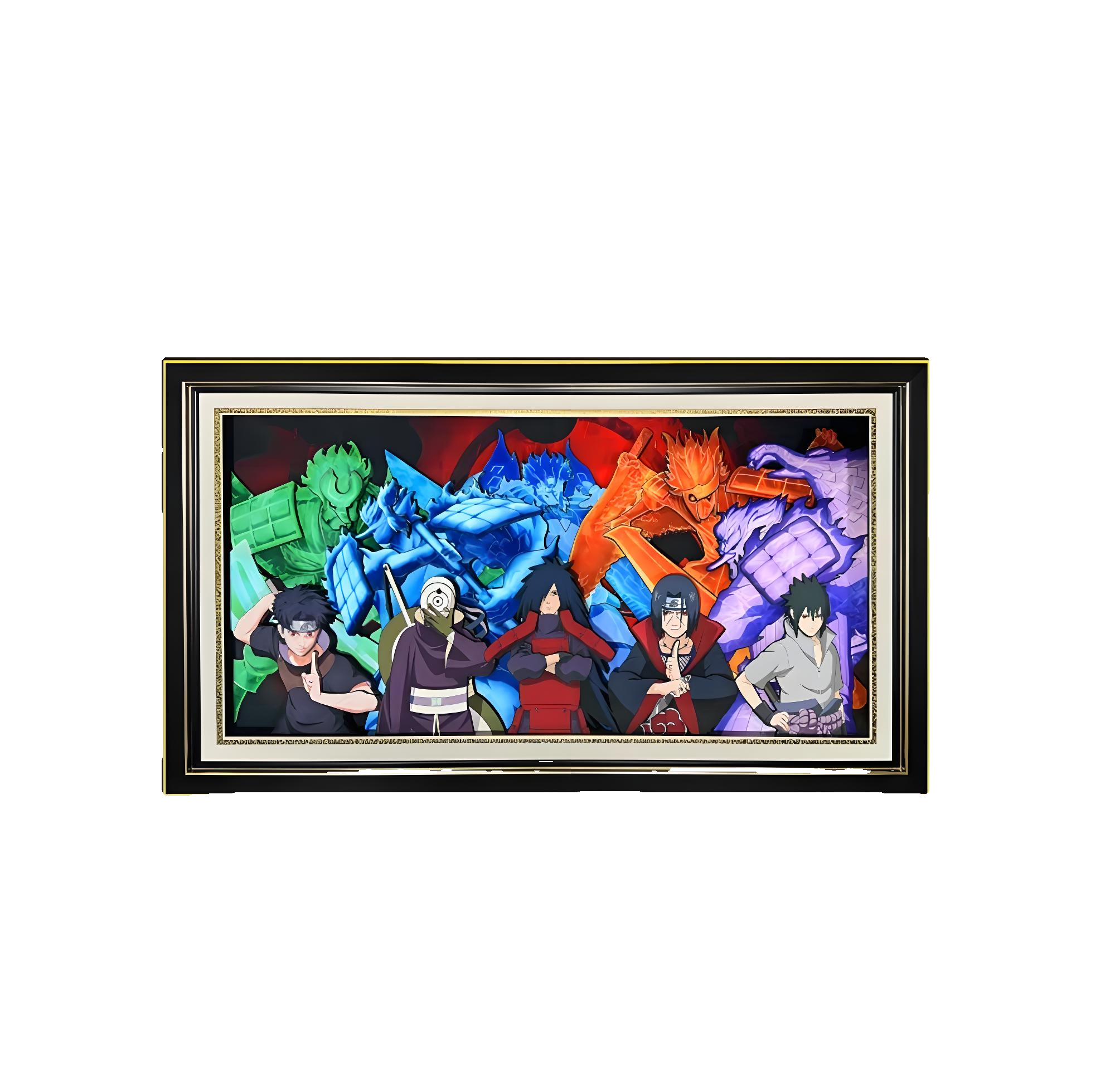 <Naruto>Uchiha series 3D handmade decorative painting - Animehouse
