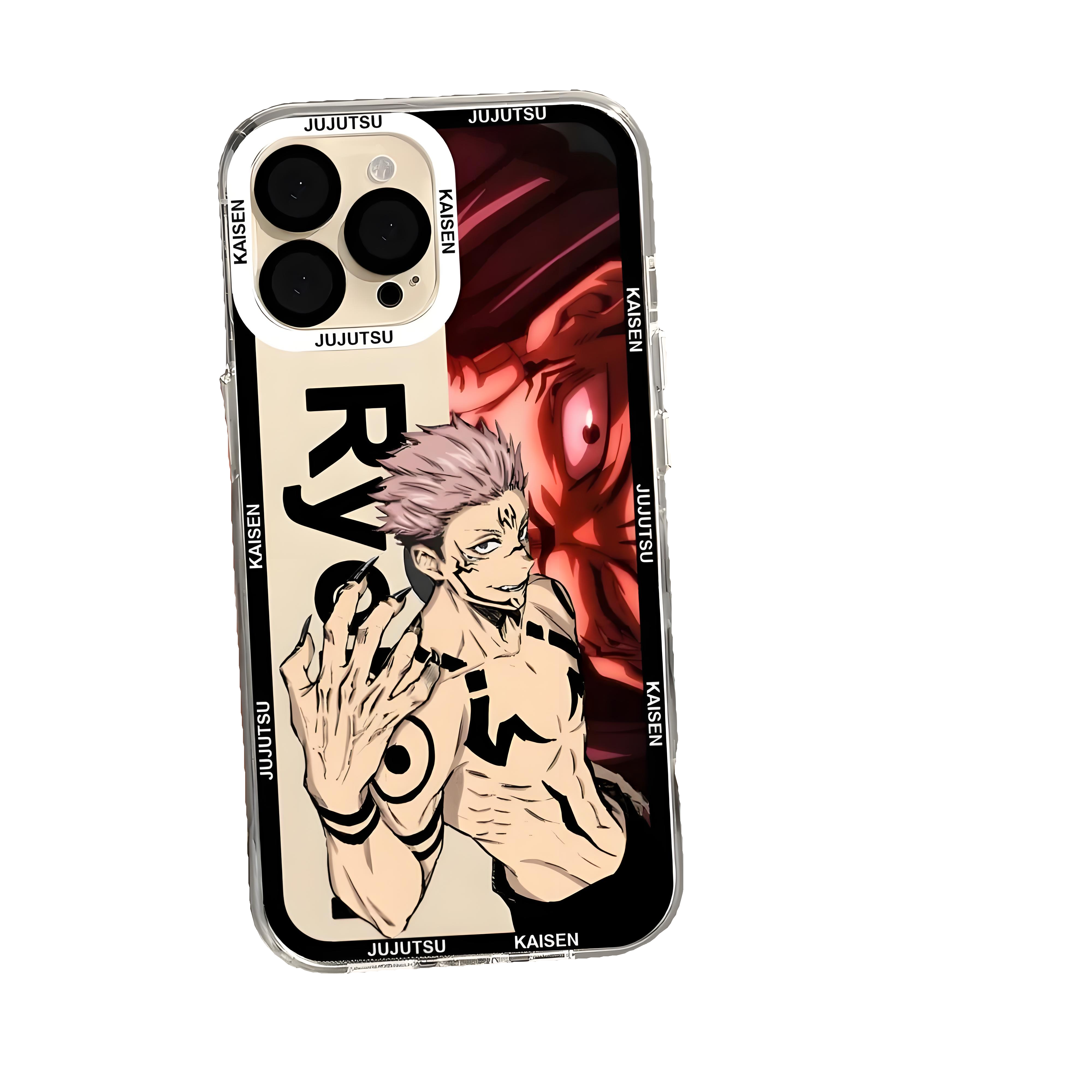 Jujutsu Kaisen series transparent TPU mobile phone case - Animehouse