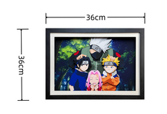 Naruto (Class 7) 3D home decoration painting - Animehouse