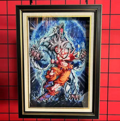 Dragon Ball Hand-painted 3D home decoration painting - Animehouse