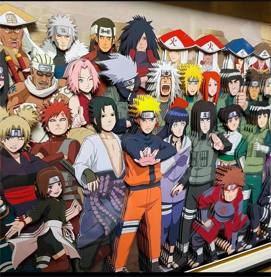 Naruto (Ninkai Taisen) 3D home decoration painting - Animehouse