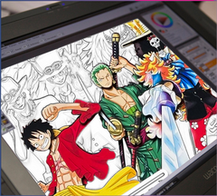 hand-painted 3D three-dimensional home decorative painting - Animehouse