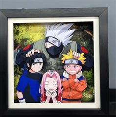 Naruto (Class 7) 3D home decoration painting - Animehouse