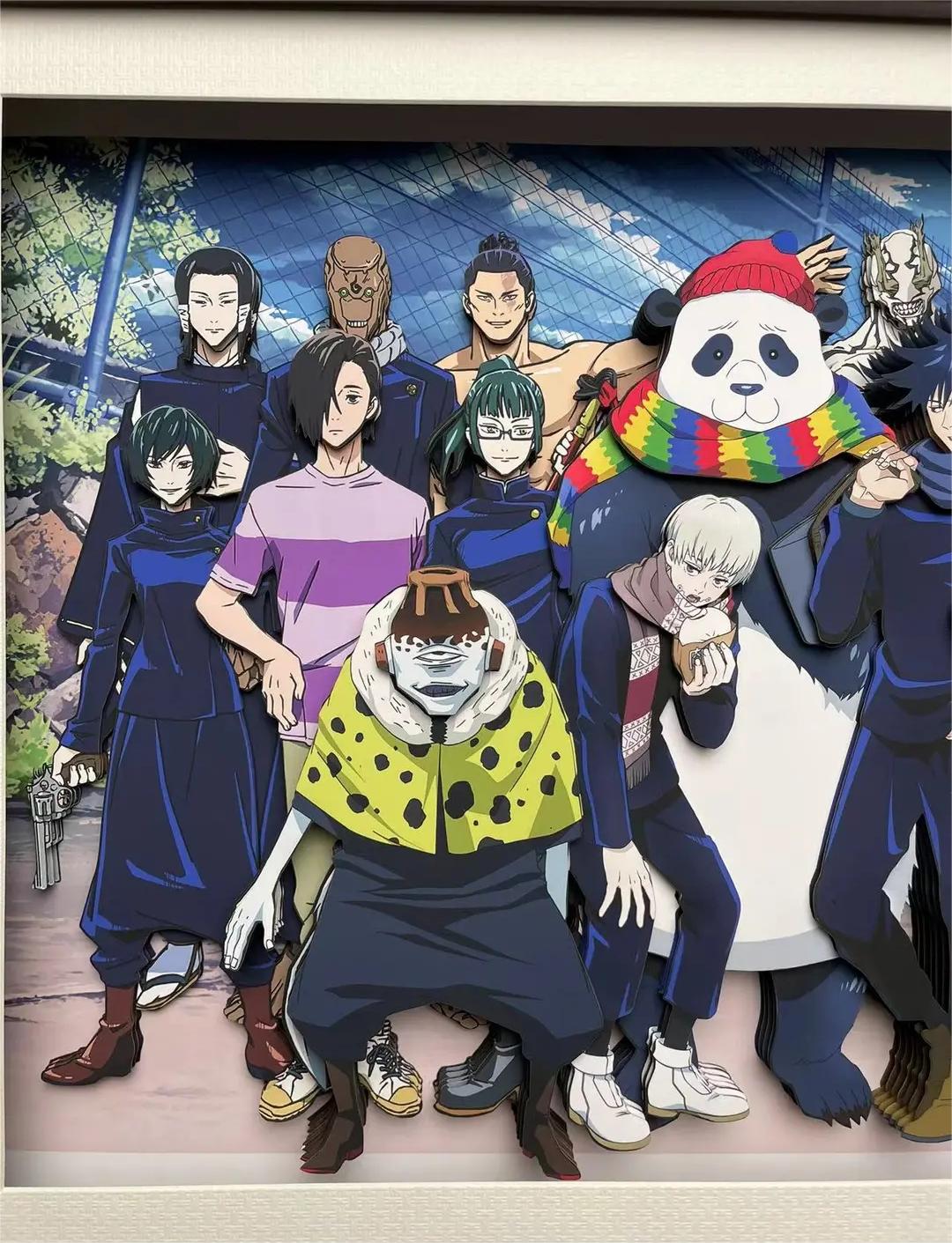Jujutsu Kaisen 3D Decorative Painting - Animehouse