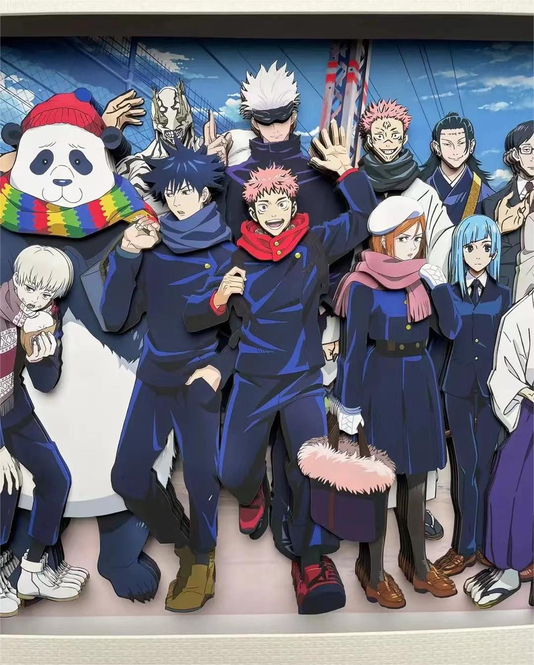 Jujutsu Kaisen 3D Decorative Painting - Animehouse