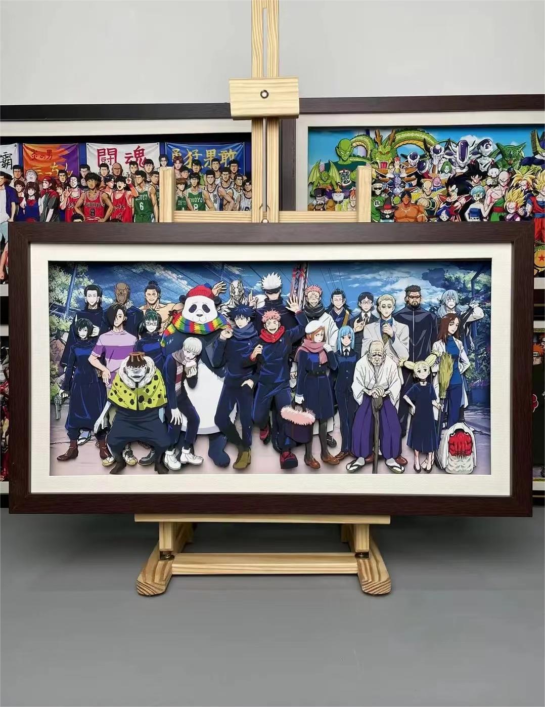 Jujutsu Kaisen 3D Decorative Painting - Animehouse