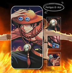One Piece Light Guide Features Luminous 3D Decorative Painting (Ace) - Animehouse