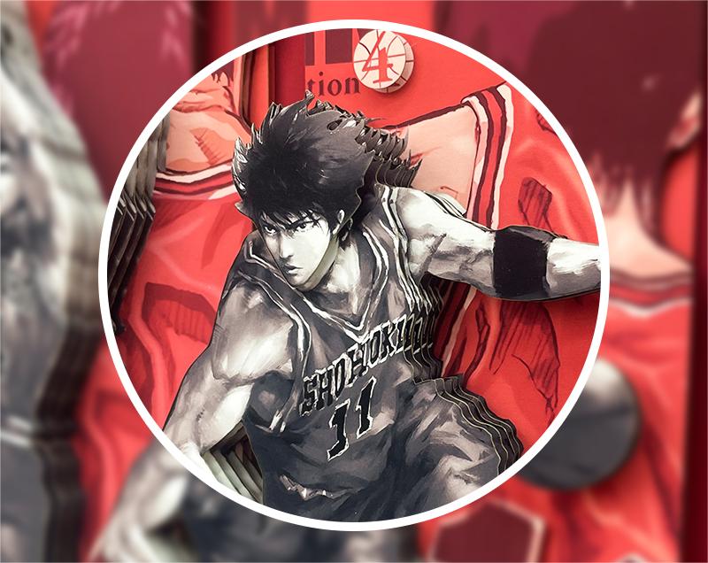 Slam dunk 3D home decoration painting - Animehouse