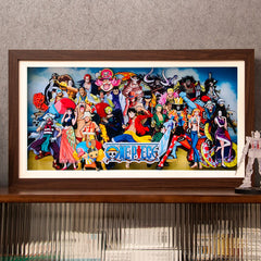 hand-painted 3D three-dimensional home decorative painting - Animehouse