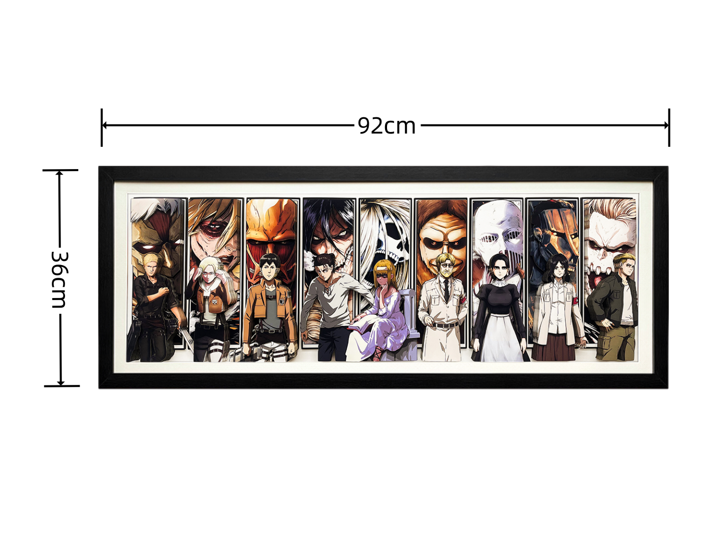 Attack On Titan 3D  decoration painting - Animehouse