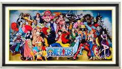 hand-painted 3D three-dimensional home decorative painting - Animehouse