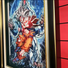 Dragon Ball Hand-painted 3D home decoration painting - Animehouse