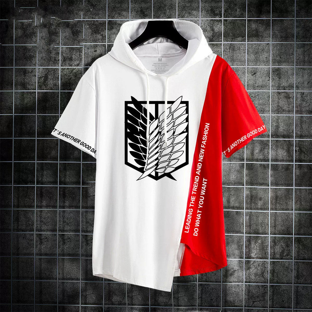 Attack on Titan <Wings of Liberty> Summer T-shirt Loose Hoodie - Animehouse