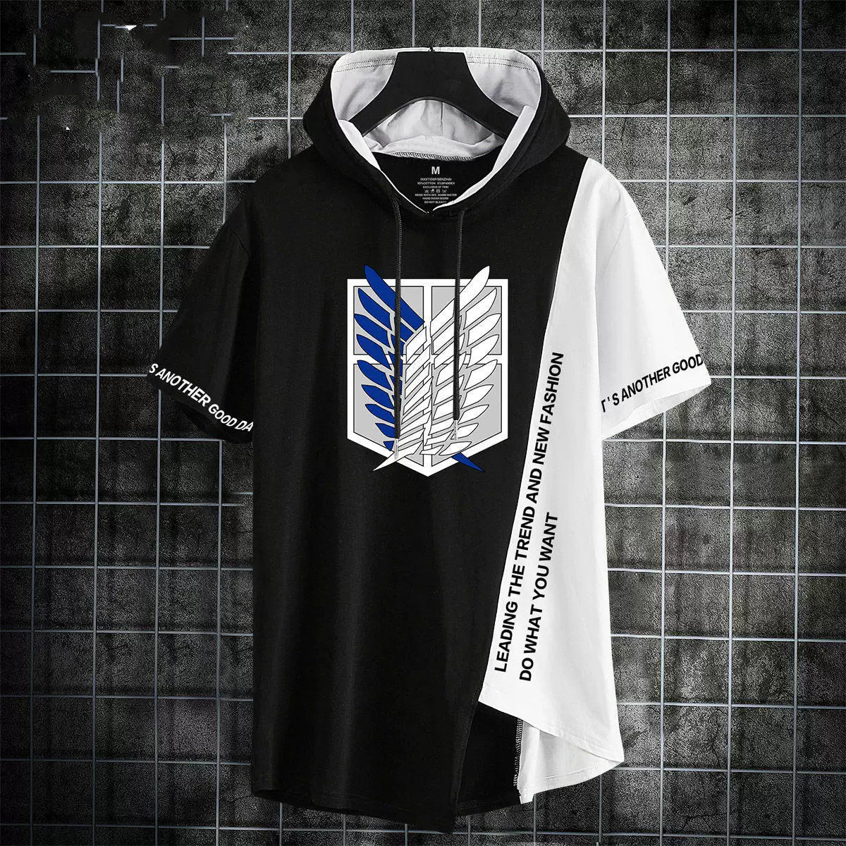 Attack on Titan <Wings of Liberty> Summer T-shirt Loose Hoodie - Animehouse