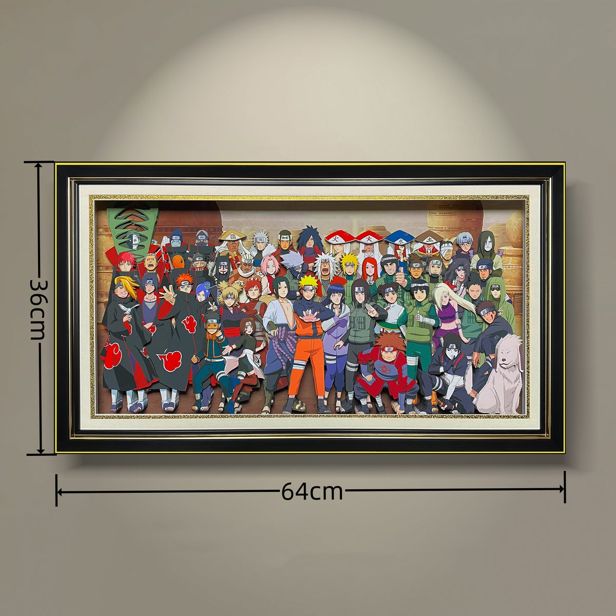 Naruto (Ninkai Taisen) 3D home decoration painting - Animehouse