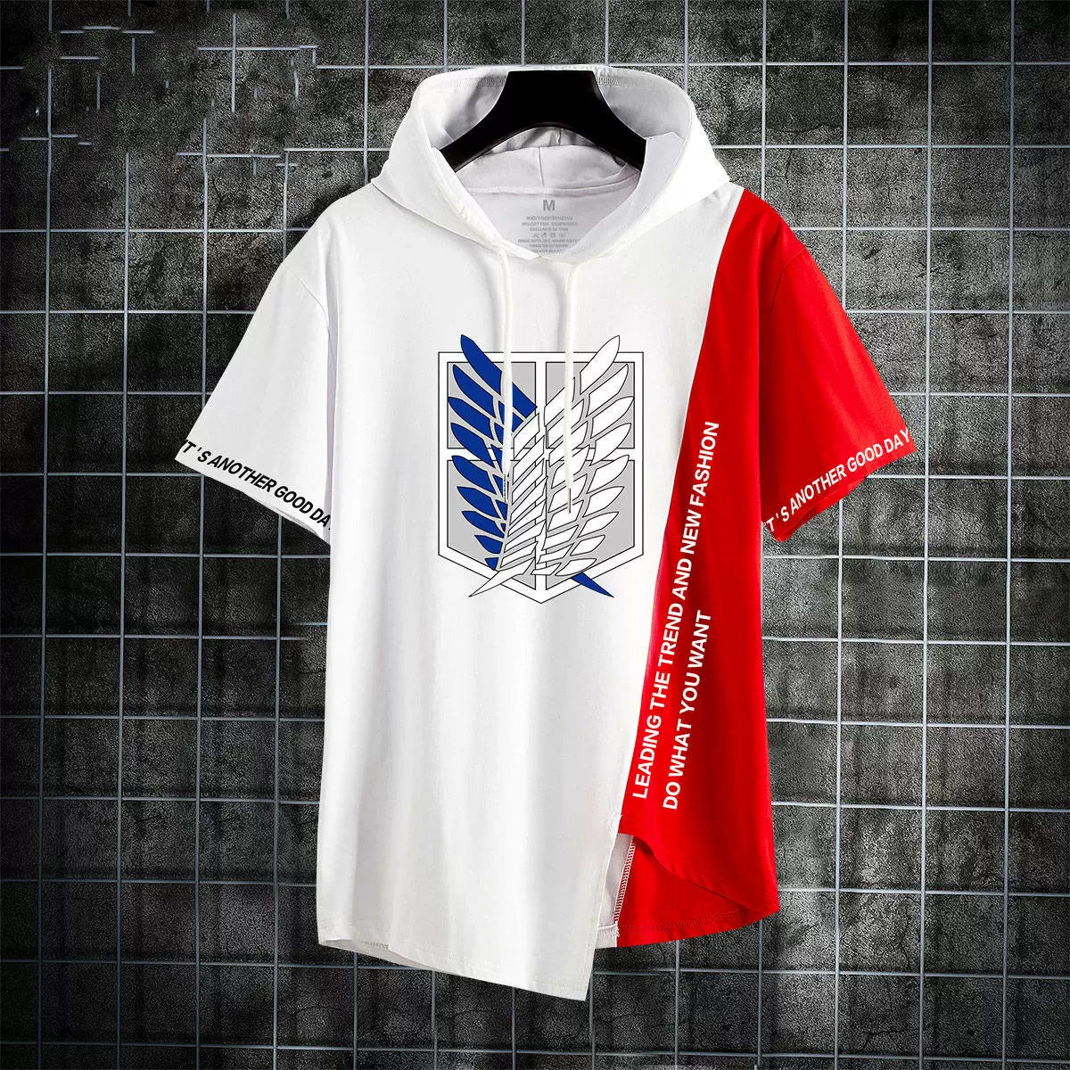 Attack on Titan <Wings of Liberty> Summer T-shirt Loose Hoodie - Animehouse