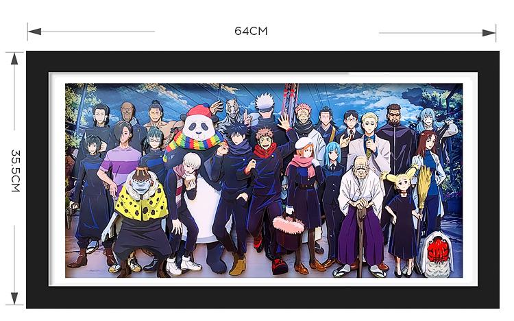 Jujutsu Kaisen 3D Decorative Painting - Animehouse