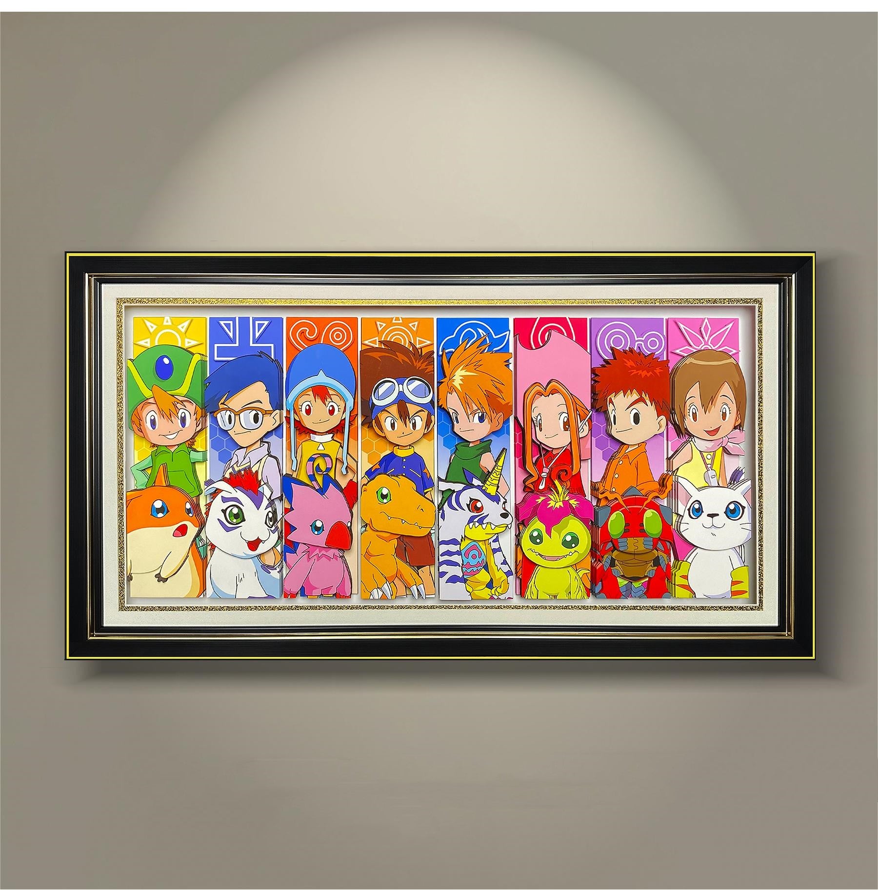 Digimon (chosen child) 3D decorative painting - Animehouse