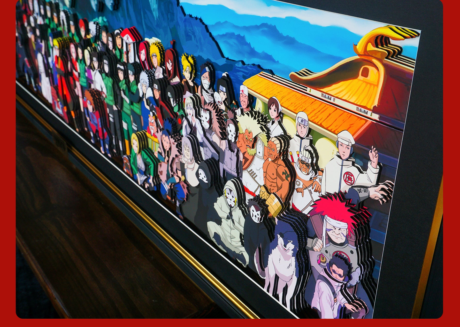Naruto (New Group Photo) 3D Decorative Painting - Animehouse