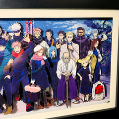Jujutsu Kaisen 3D Decorative Painting - Animehouse