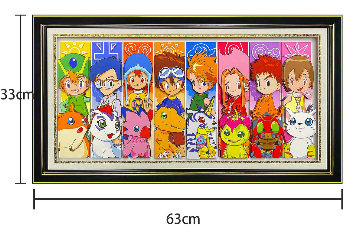 Digimon (chosen child) 3D decorative painting - Animehouse