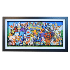 Pokémon (champion group photo) 3D decorative painting - Animehouse