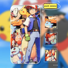 Pokémon family portrait 3D decorative painting - Animehouse