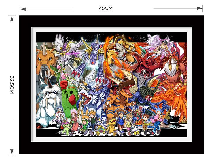 Digimon 3D decorative painting - Animehouse