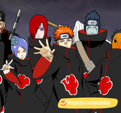 Naruto (Akatsuki) hand-painted 3D home decorative painting - Animehouse