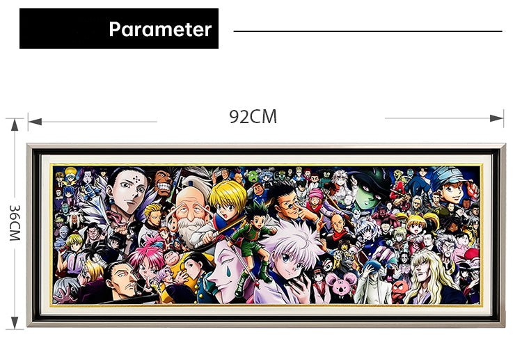 Hunter x Hunter Manual 3D Painting - Animehouse