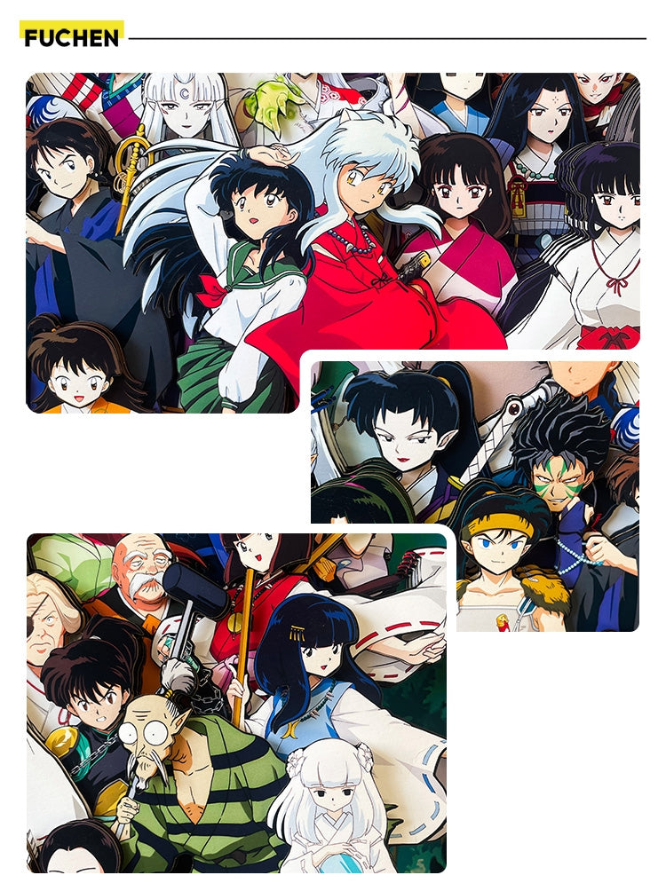 Inuyasha <full character> 3D hand-painted(Free Shipping Worldwide) - Animehouse