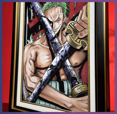 One piece (Solon) hand-painted 3D three-dimensional home decorative painting - Animehouse