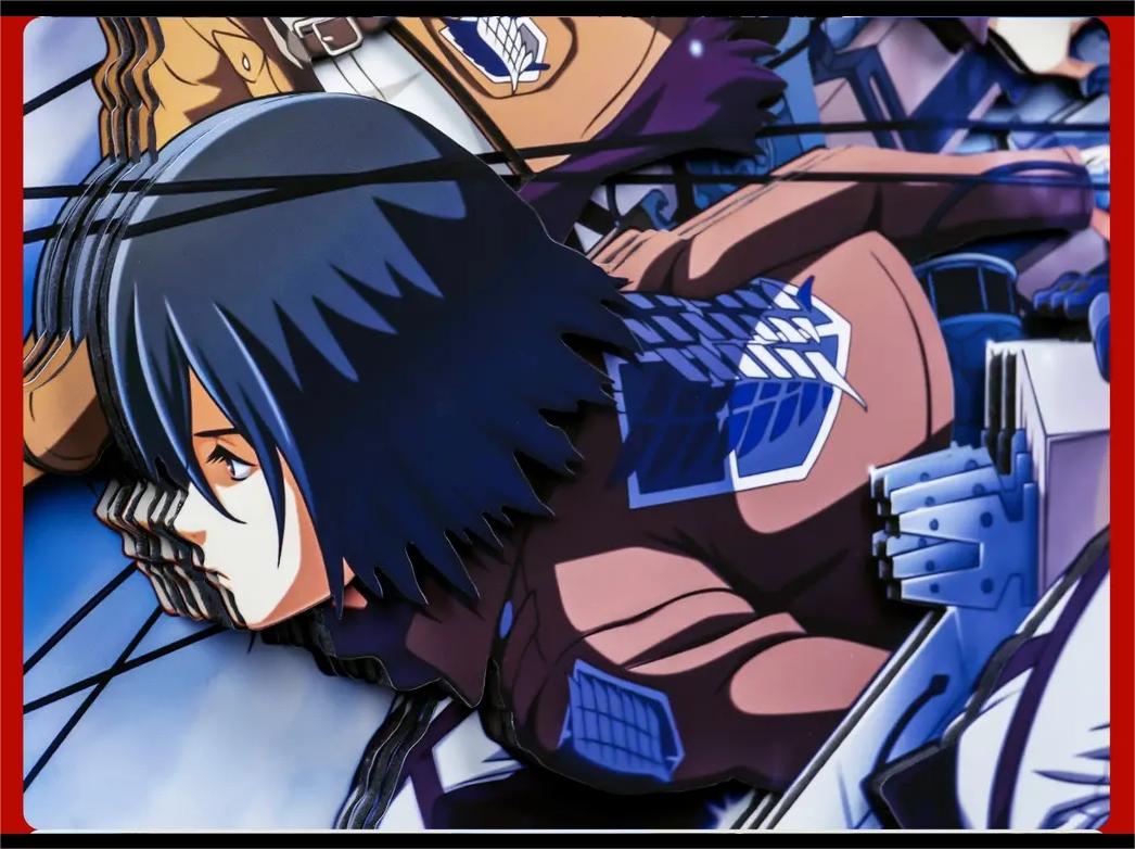 Attack on Titan (Battle Team) 3D Decorative Painting - Animehouse