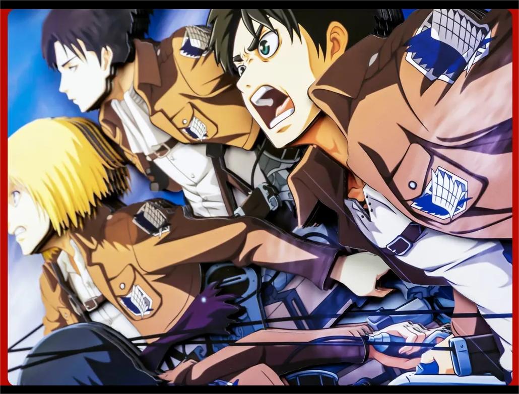 Attack on Titan (Battle Team) 3D Decorative Painting - Animehouse